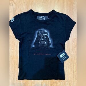 Darc Sport x Star Wars Darth Vader Baby Tee XS 1 of 1000 Limited Edition RARE